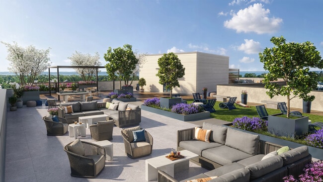 Rooftop lounge - The Magnolia