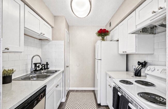 Updated Quartz w/ Tile Backsplash