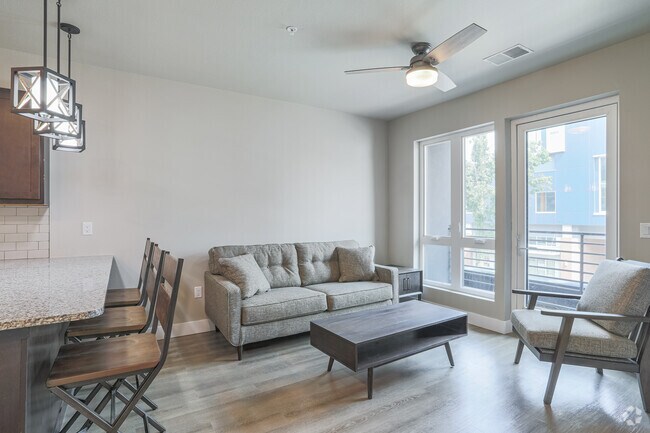 2 BR, 2 BA - Living Room - The Den