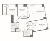 3.2 Plano de planta Lantera en Boston Landing