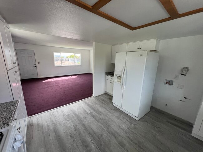 kitchen with refrigerator