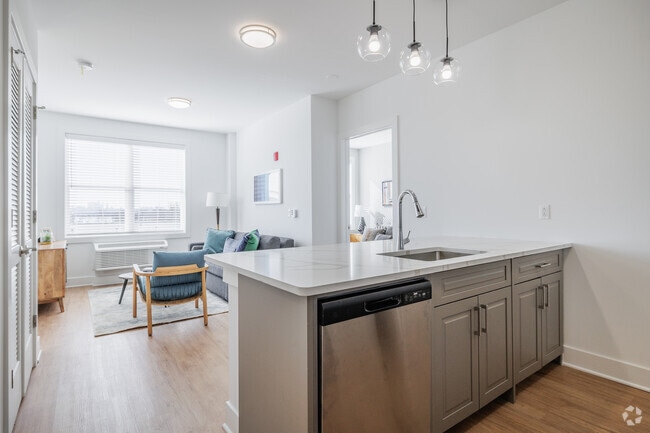 2BR, 2BA - Living Room - Meridia Little Ferry 100