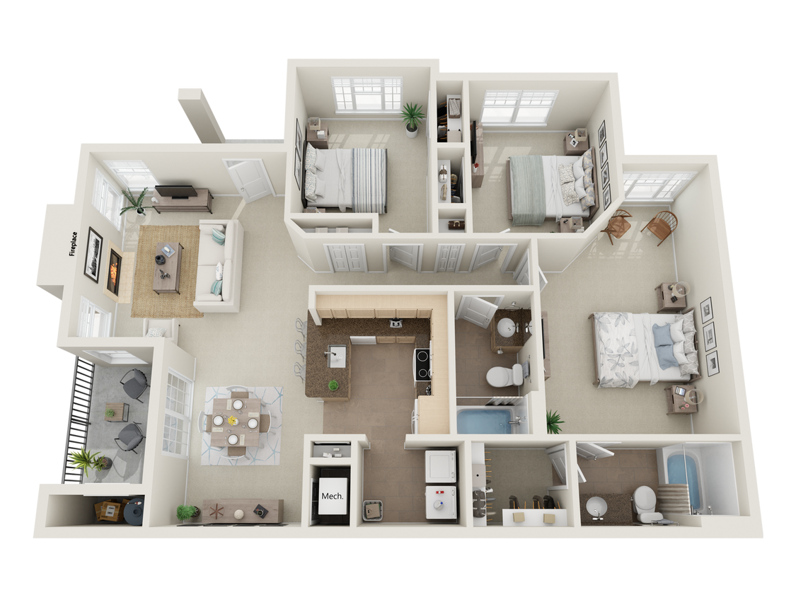Floor Plan - The Laurel