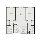 B1-TF: 2BD | 2BA | 870 SF