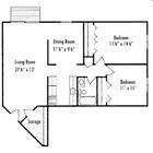 2BR/1BA