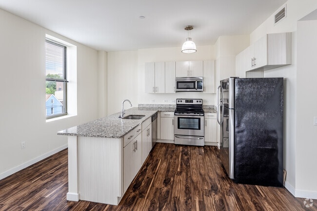 2HAB, 1BA - 829 ft² - Cocina