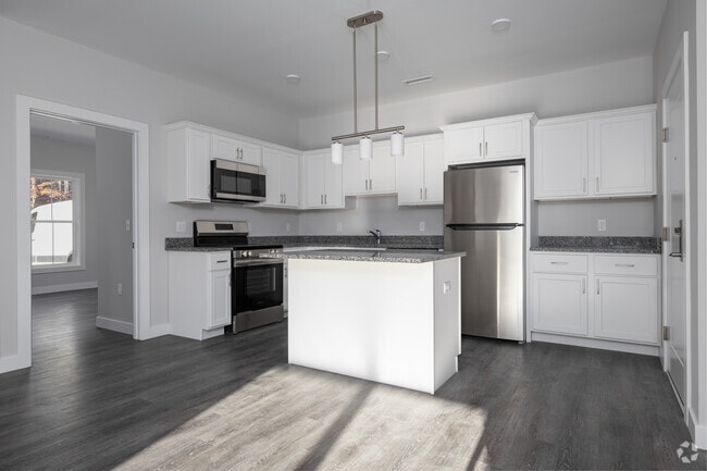 2BR, 2BA - 1,056SF - Kitchen