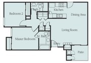 2BR/2BA