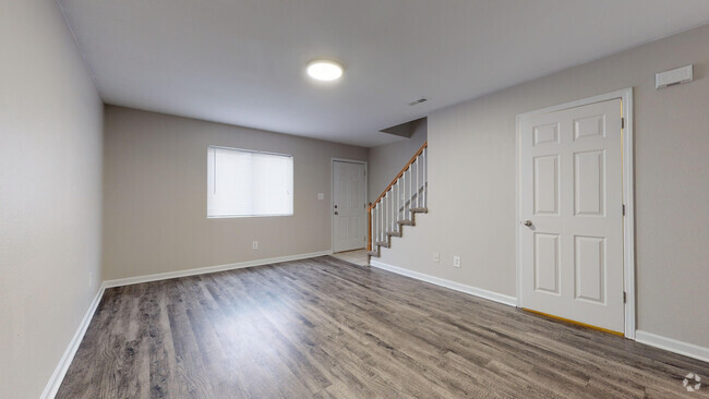 Town home living room area - Colonial Village Rental