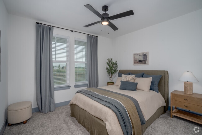 2BR, 2BA - 1,228SF - Bedroom