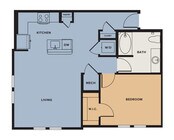 Plano de planta A16 Broadstone Baybrook