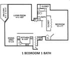 1BR/1BA