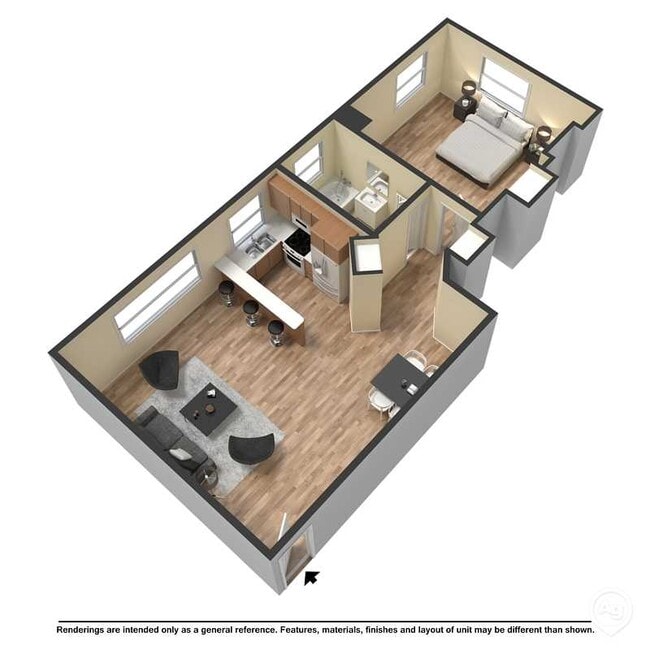 Floor plan 1201 Edgecliff