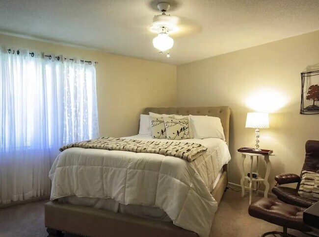 Townhome Staged Bedroom