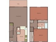2BR/1.5BA