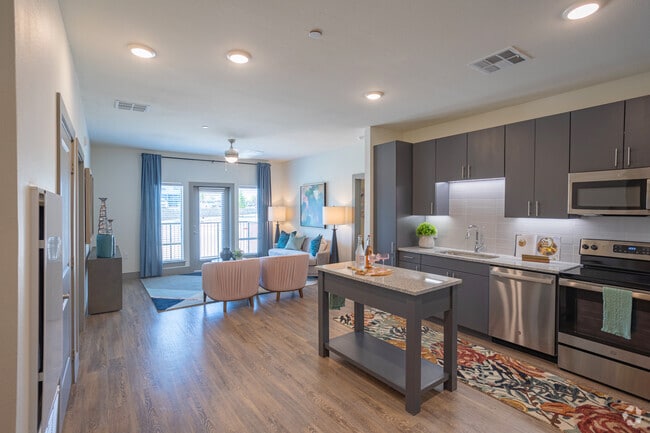 2BR, 2BA - 1149SF - Broadvue Apartments