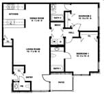2BR/2.5BA