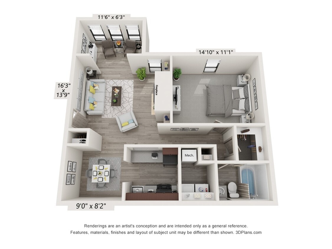 Floor Plan - Fairfield I