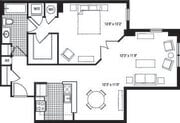 1QX floor plan The Clarendon