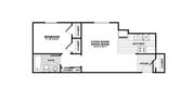 1BR/1BA