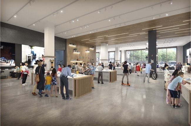 1st Floor Retail Rendering - 25 Park Row