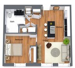 Birch - 1BR - 755sf - 305 405 605 705 805