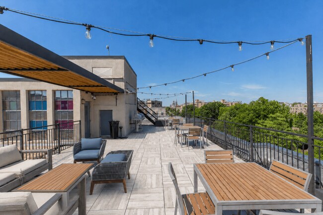 The Diplomat Rooftop with Dining and Lounge Furniture