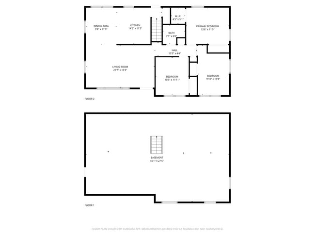 Photo - Three Bedroom Bellefonte Ranch House