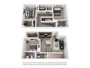 Concourse - 3 Bed, 2 Bath, 1304 sq. ft.