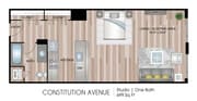 699 sq ft