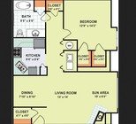 1BR/1BA