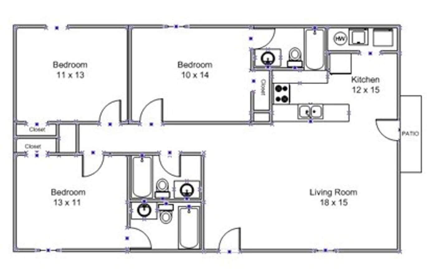 Photo - 3 Bed 3 Bath House!