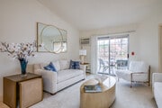 2BR, 1BA - 1,050SF - Living Room