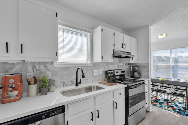 Renovated Kitchen - Cambridge Apartments