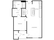 1 Bed 1 Bath - Zest ADA