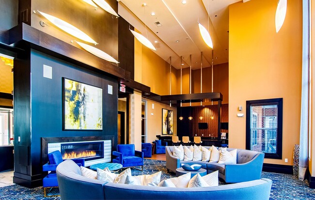 Clubhouse Lounge with Fireplace