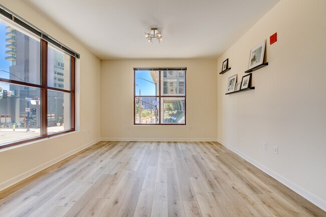 Living room corner view