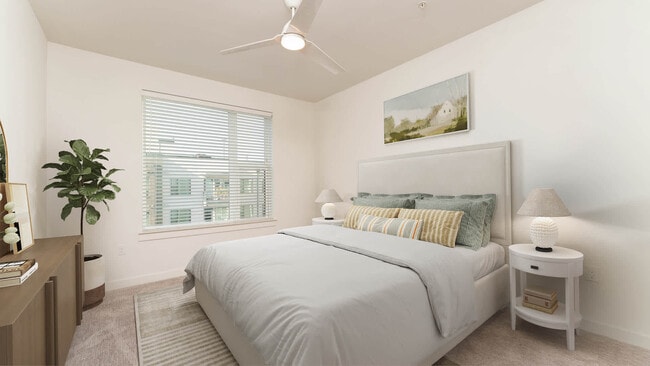 Carpeted Bedroom