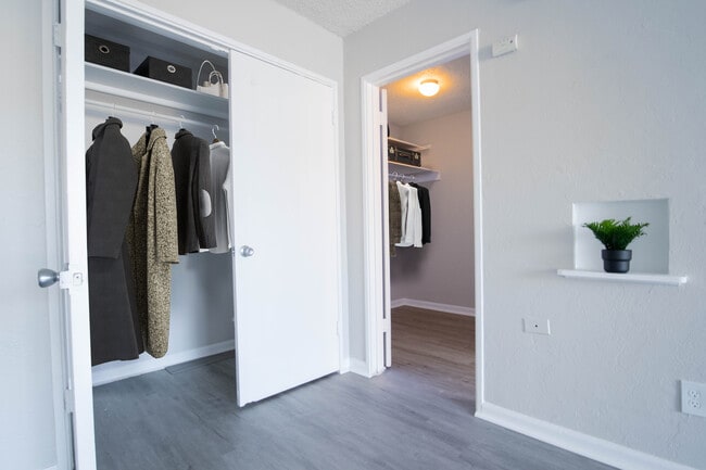 Two Spacious Closets!