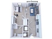 1x1 Balcony