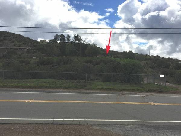 View from street - 10160 Escondido Canyon Rd House