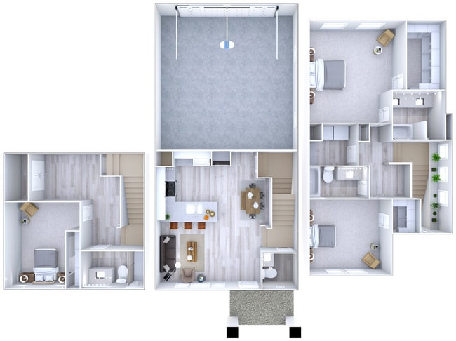 BELLEVUE 2 FULL BASEMENT.jpg - Gabler's Grove Towns