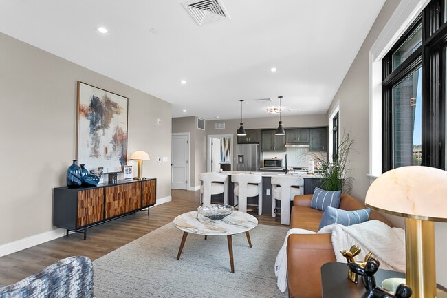 B2 Floorplan: Living Room - The Byline. West Hartford