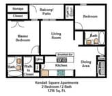 2BR/2BA