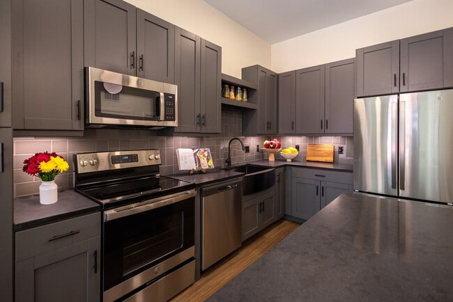 Kitchen finishes- Dark