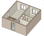 1 habitación