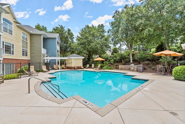Relax poolside and let the day drift away.