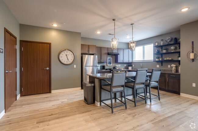 Community Room - Kitchen - Union Court Apartments