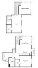 B7 | 2 bed 2 bath | 1,155 sq. ft.