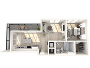 A2.2 | One Bedroom, One Bathroom